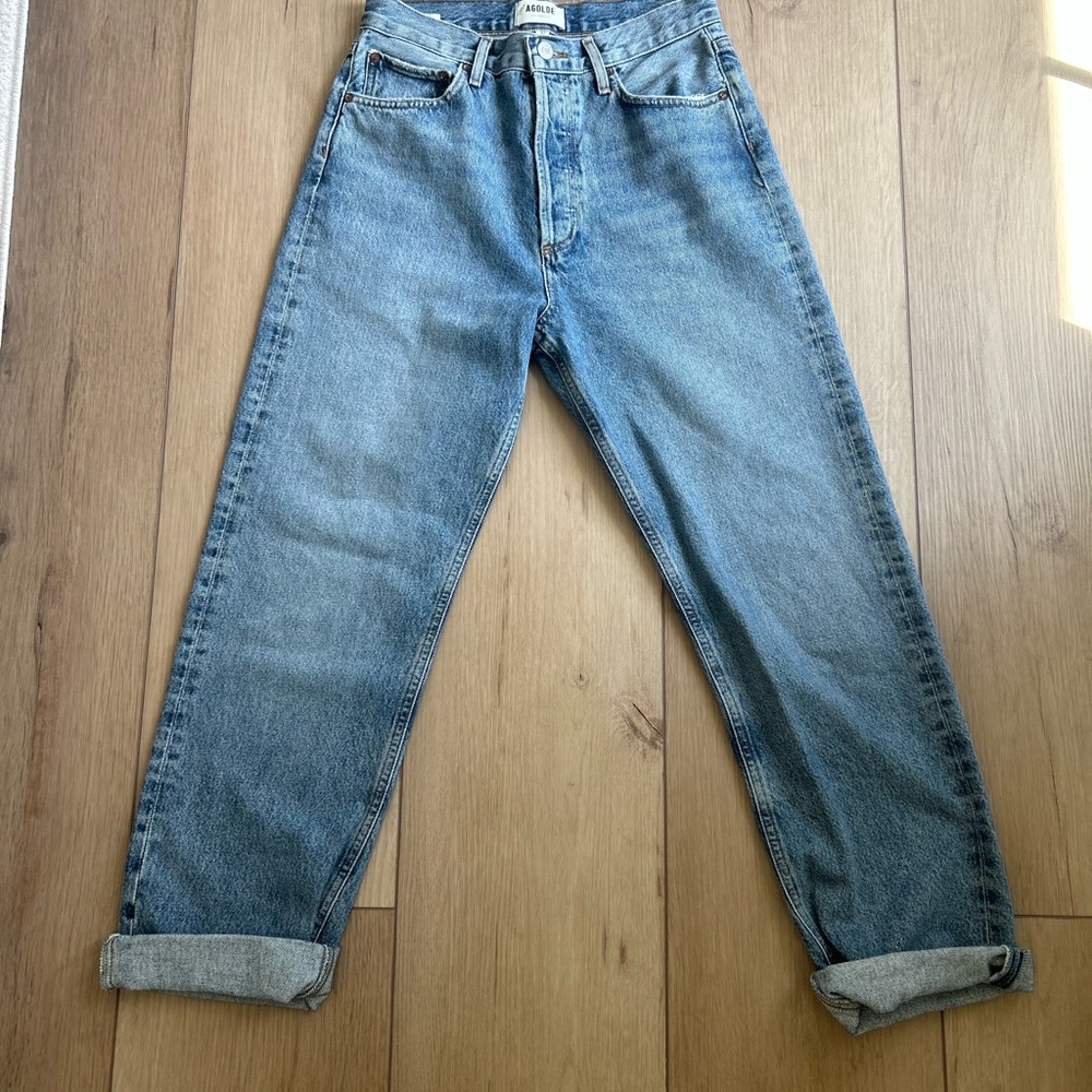 Agolde Light Blue Denim Jeans